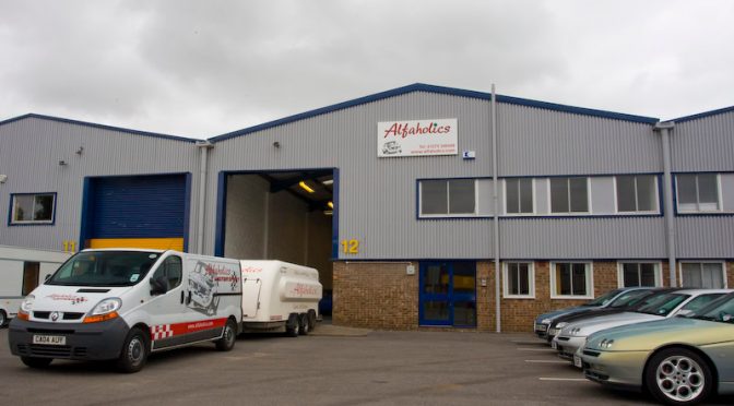 Alfaholics moves to new premises in Clevedon near Bristol