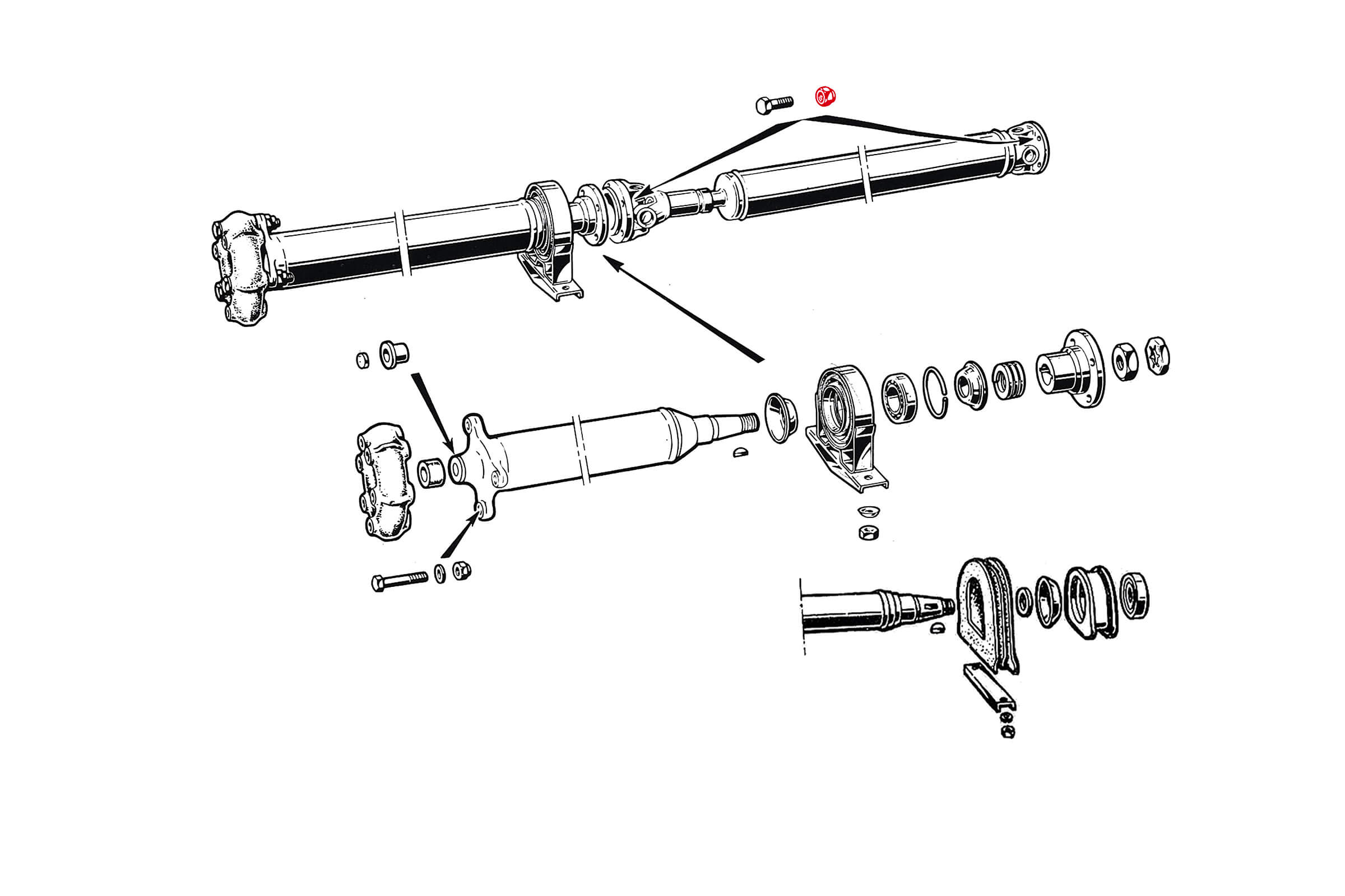 Propshaft to Axle Nut