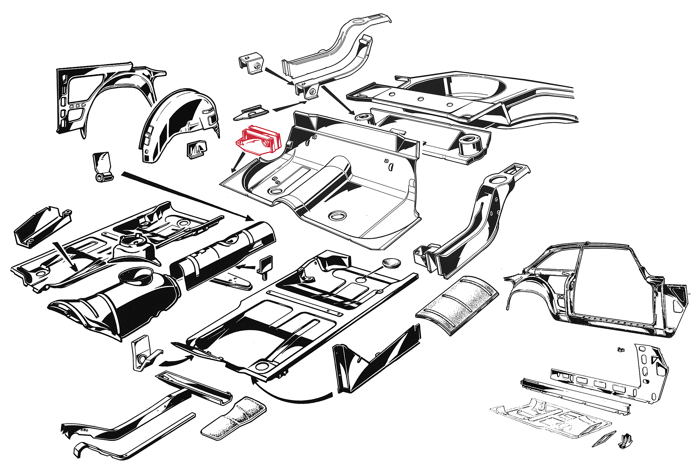 Rear Jacking Point • Early • Alfaholics