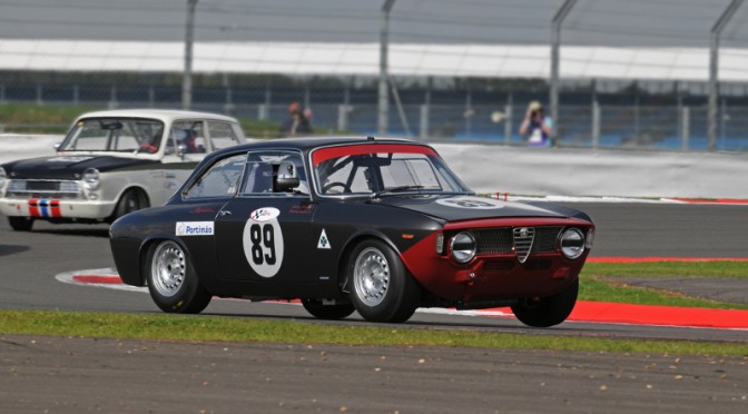 Alfaholics FIA 1600 GTA Races At Silverstone Classic 2011