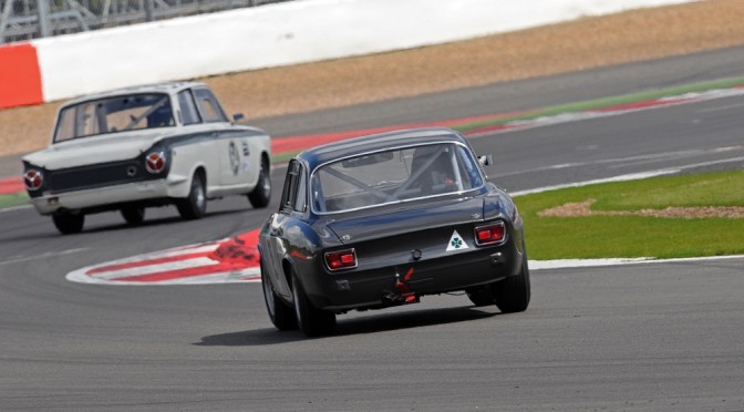 Alfaholics Finish On The U2TC Podium At Silverstone Classic 2012