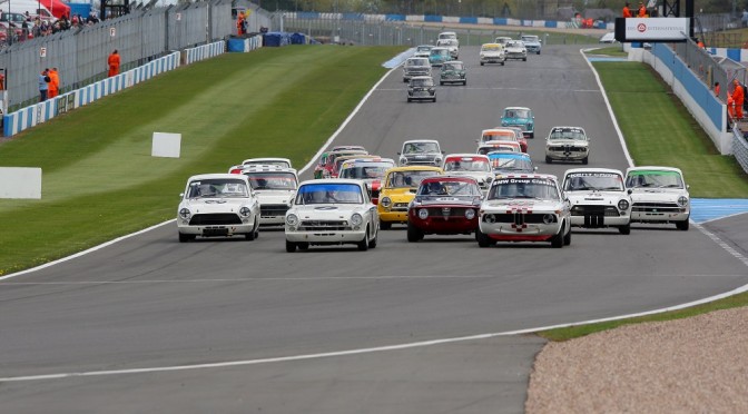 Alfaholics Finish on the U2TC Podium at the Donington Historic Festival 2013