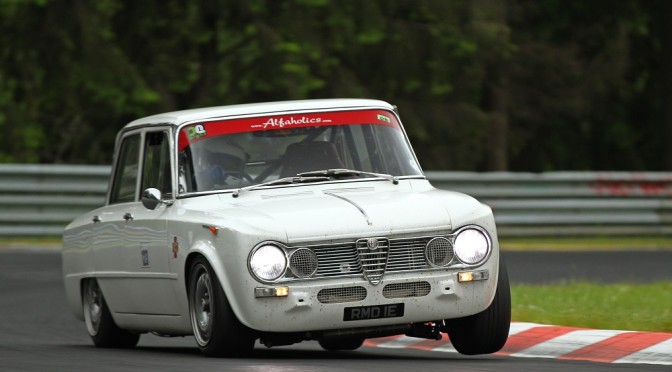 On Board Video in Andrew Banks’ Alfaholics TI Super-R @ Nurburgring Nordschleife!