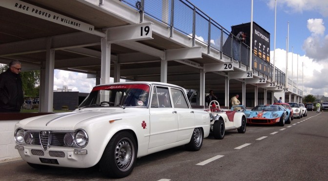 On Board Andrew Banks’ Alfaholics TI Super-R @ Goodwood!