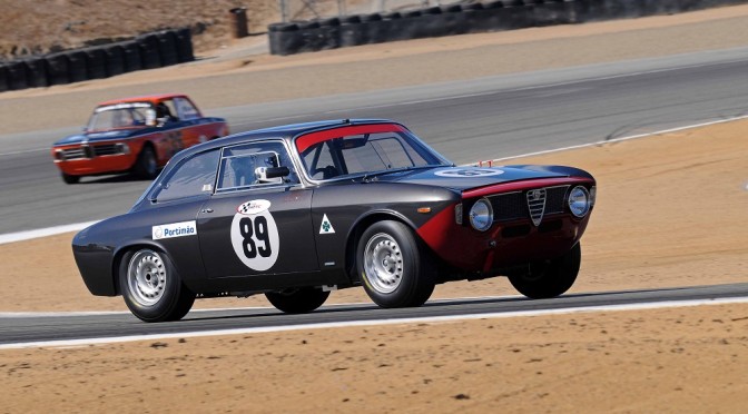 Alfaholics Race in the Monterey Reunion at Laguna Seca – August 2013