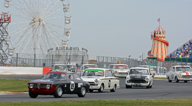 Alfaholics Finish On The Podium @ Silverstone Classic July 2014