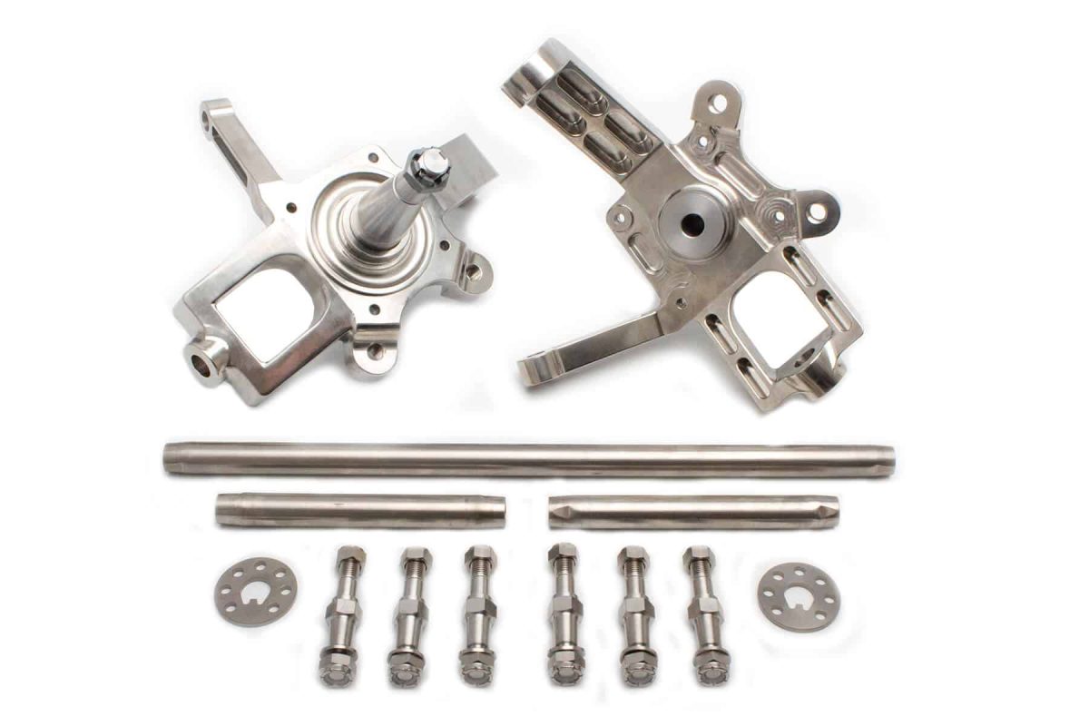 GTA-R 290 / 300 Titanium Front Upright  & Steering Kit