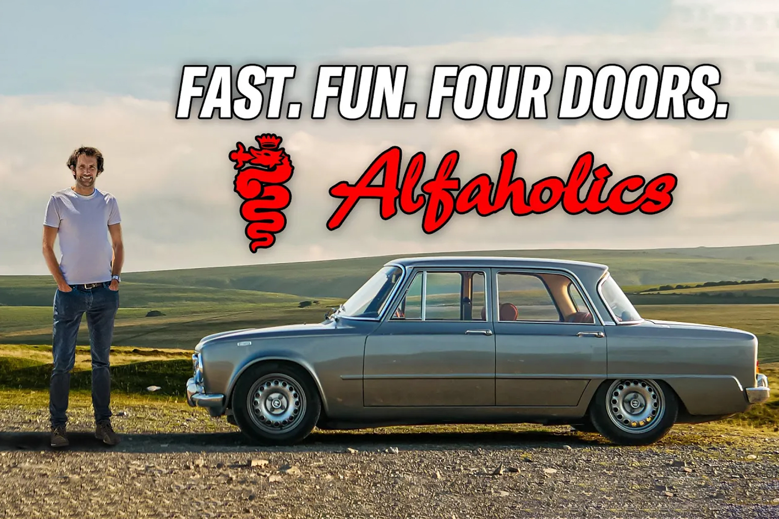 Driving the Alfaholics Giulia Super R 270: The Family Restomod